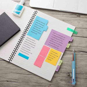 Pegatina Retro Multifuncional Fluorescente de Colores para Oficina y Negocios - Product Image 5