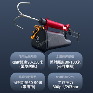 Yasian เครื่องปล่อยเชือกนิวเมติกสำหรับ PTQ20-Y125S100ควบคุมภาวะน้ำท่วม - Product Image 2