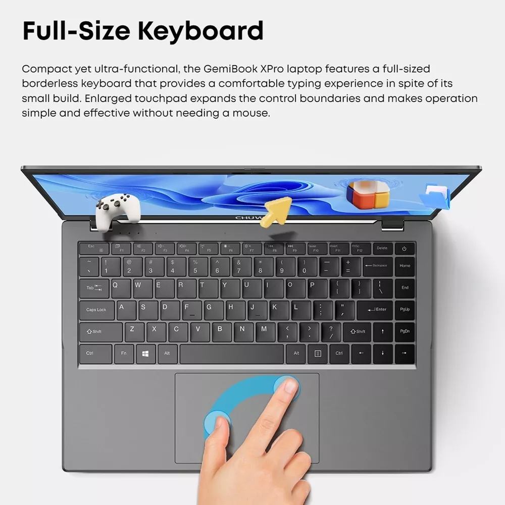 CHUWI Gemibook Xpro - 14.1in Laptop with 8GB RAM & 256GB Storage