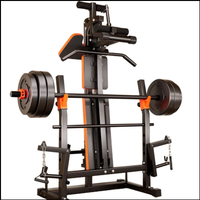 Vente chaude Pliant Banc Presse Lit Multi-fonctionnel Poids Lit Complet Fitness Équipement Banc Presse Rack En Gros