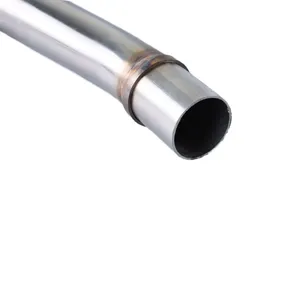 Tubo di Scarico Anteriore in Acciaio Inox Argento per <span class=keywords><strong>SYM</strong></span> <span class=keywords><strong>Joymax</strong></span> Z300 GTS300i Nine Sister 300 Scooter - Product Image 5