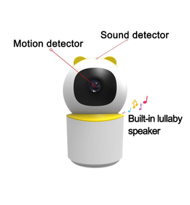 Tuya Ultra HD 2K 4MP Résolution Bébé Pleurer Détection Température Humidité Affichage Berceuses Lecture Wifi <span class=keywords><strong>Babycam</strong></span> - Product Image 2