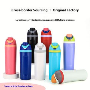 Cadeaux d'entreprise personnalisés OW2, thermos isotherme en acier inoxydable à double paroi de 24 oz, anti-fuite, sans BPA, pour les voyages en plein air - Product Image 3