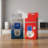 Protecteur de tension DS128 13A 220V, protection contre les surtensions, protection automatique contre les surtensions et les sous-tensions pour les appareils ménagers