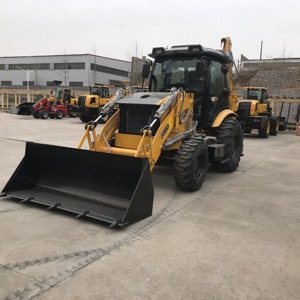 Venta caliente Komatsu TH388 4 Ton Mini Loader Retroexcavadora TOHO Eaton Cilindro hidráulico Cargador frontal Motor fuerte Cargador de ruedas altas - Product Image 3