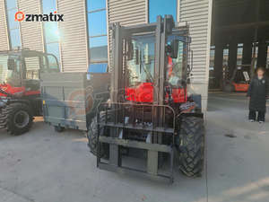 Chariot élévateur tout-terrain chinois OMT à direction arrière 4x4, <span class=keywords><strong>3</strong></span> tonnes, 5 tonnes, diesel, avec moteur EPA - Product Image 2