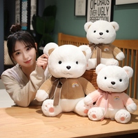 Adorables ours en peluche arc-en-ciel - Peluche super douce pour les câlins d'anniversaire, les cadeaux et la décoration de chambre mignonne pour tous les âges