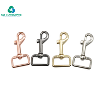 MZhardware Luxe 360 °   Clip pivotant en alliage de zinc, mousqueton à déclenchement rapide, résistant et testé contre la pulvérisation de sel pour sac à dos/laisse de chien