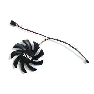 แบรนด์ใหม่2ชิ้น FDC10H12S9-C 12โวลต์0.35A 85มิลลิเมตร4PIN สำหรับ Shaoxun RX5500XT <span class=keywords><strong>5600XT</strong></span> 5700 <span class=keywords><strong>6600</strong></span> 6600XT 6700กราฟิกการ์ดแข่งขันได้ - Product Image 5