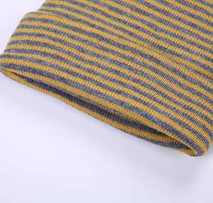 Winter Lovely Stripe Warm Ear Proters Newborn Knitting Beanie - Product Image 4