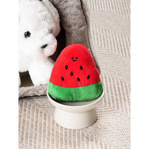 Juguete de peluche para mascotas con forma de sandía ecológico moderno para gatos para jugar - Product Image 1