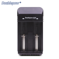 Doublepow <strong>Best</strong> <strong>Selling</strong> 4.2V <strong>18650</strong> 21700 26650 Plug-In <strong>Battery</strong> <strong>Charger</strong> 2-Slot with LED Illumination