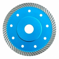 Sehr langlebiges, hochwertiges 125mm 1,2mm dünnes Turbo-Diamant-Kreissägeblatt zum Schneiden von Fliesen und Keramik.