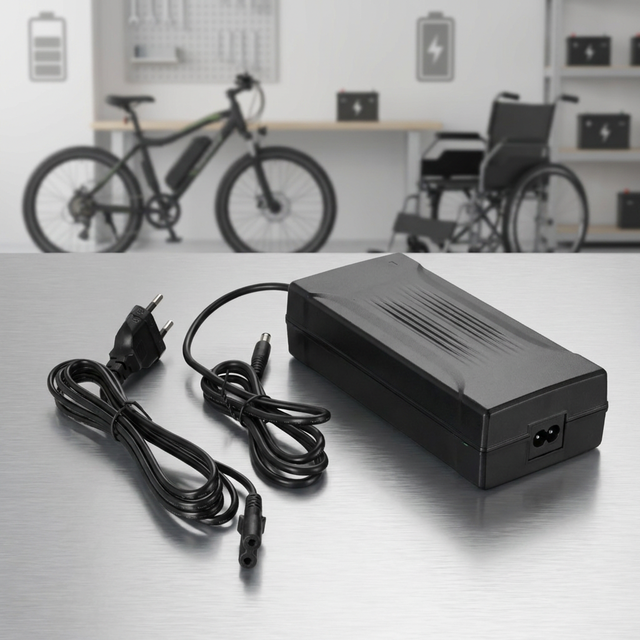 Manufacturers Direct Sales LiFePo4 Battery Charger Aluminum case Electric Bicycle Wheelchair Lithium Battery Charger