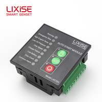 Module de commande de générateur LIXiSE LXC701 avec fonctions de marche au ralenti et ETS, protection contre la pression basse d'huile et la survitesse, montage encastré