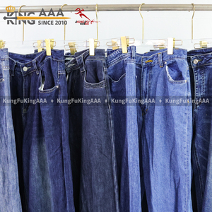 कुंगफुकिंगा शरद के दूसरे हाथ में महिलाओं की जींस बेल-पॉलिएस्टर/कपास सामग्री साफ थोक 90% - Product Image 3