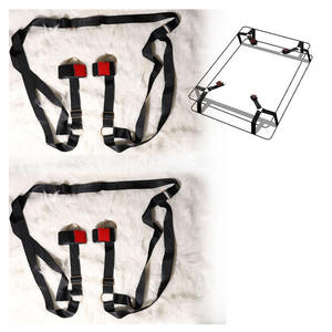 Outil de bondage pour lit à quatre coins renforcé pour adultes <span class=keywords><strong>BDSM</strong></span>, équipement de bondage pour lit pour couple - Product Image 1