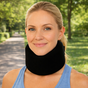 Collarín Cervical Ajustable de Espuma Viscoelástica Personalizado, Soporte para el Cuello Unisex para Alivio de Lesiones, Recuperación y Comodidad Diaria - Product Image 1