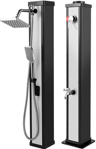 Nouveau design tétragonal couleur argent 40L <span class=keywords><strong>piscine</strong></span> de jardin <span class=keywords><strong>douche</strong></span> extérieure solaire ensoleillée avec douchette <span class=keywords><strong>pour</strong></span> <span class=keywords><strong>piscine</strong></span> <span class=keywords><strong>pour</strong></span> jardin - Product Image 6