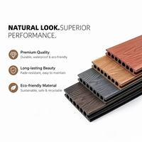 Planchers en WPC durables et résistants aux UV pour l'extérieur, accessoires d'extérieur, planches de sol à faible entretien pour projets de terrasses et de toitures
