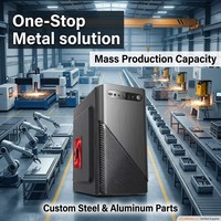 Boîtiers d'ordinateur Mini-ITX en aluminium pour fabrication de tôles, style mini PC de bureau, design original, vente en gros d'usine