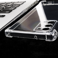 Coque de téléphone transparente en TPU pour Samsung Galaxy S26 S25 FE S24 Ultra S23 S22 S21 FE S20 S10 S26 Ultra, coque arrière transparente antichoc