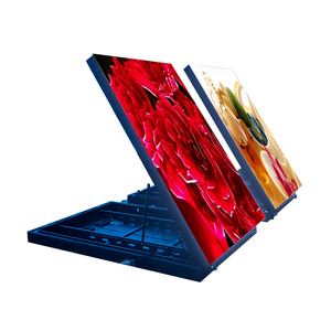 Pantalla LED Impermeable <span class=keywords><strong>de</strong></span> Doble Cara para Publicidad Exterior, Letrero <span class=keywords><strong>de</strong></span> Video Wall LED P4 con Apertura Frontal para Mantenimiento - Product Image 1