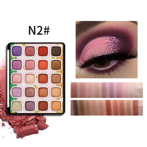 20-Color <strong>Eyeshadow</strong> Palette Diamond Dust Matte Sparkling Summer Sunrise Street Makeup Long-Lasting Vibrant Pigment Beauty - Product Image 1