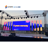 Layar LED UHLED Laris Manis 2.9 P3.91 Panel Video Wall LED Indoor untuk Sewa Panggung, Layar LED Latar Belakang, Panel Dinding Tahan Air untuk Luar Ruangan