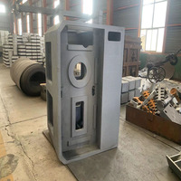 Moulages de machines-outils CNC grand cadre de lit traverse en fer gris fonte ductile acier moulé avec mousse perdue