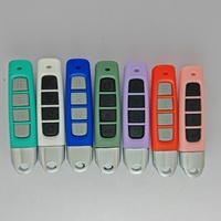 433MHz universel 4 touches télécommande pour porte Garage portail électrique sans fil RF Communication facile copie Clone duplicateur clé