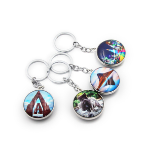 Make Your Own Design Round <strong>Glass</strong> Keychain Double Printed <strong>Turtle</strong> Animals Key Chain Crystal Custom Iceland Keychain for Decoration - Product Image 5