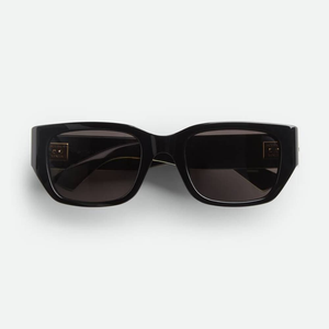 Gafas de Sol Rectangulares Clásicas Bottega, Diseño Atemporal, Montura de Acetato, Protección UV, Veneta BV - Product Image 1