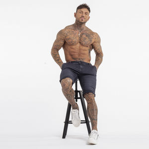 Gingtto Patalon Jeans pour hommes Tall Stretcher Jeans Shorts Simple Wear Denim Mens Trousers Pant - Product Image 5