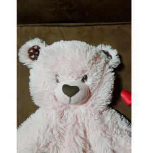 1364 Peluche <span class=keywords><strong>Ours</strong></span> en Polaire Personnalisable <span class=keywords><strong>avec</strong></span> Cœurs Rose Clair et Marron, Housse OEM DIY pour <span class=keywords><strong>Ours</strong></span> en Peluche, Jouet en Gros Non Rembourré pour Petite Amie - Product Image 3