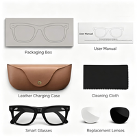 Lunettes intelligentes MT5 ultra, enregistrement vidéo, capture de photos, reconnaissance d'images, assistant vocal, lecture de musique, IA, caméra double 8MP