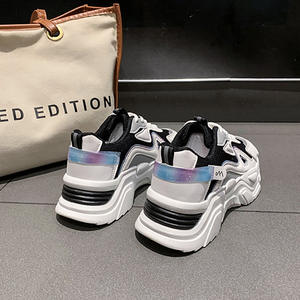 2025 модель дышащая Спортивная обувь для бега для женщин, универсальная и повседневная, с функцией улучшения, Модная стильная обувь - Product Image 4