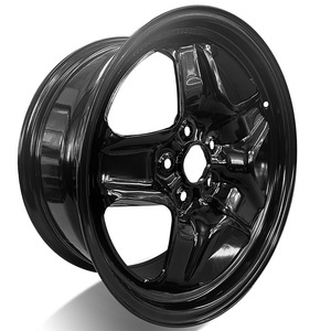 Jantes de voiture Chevrolet <span class=keywords><strong>18</strong></span> <span class=keywords><strong>pouces</strong></span>, entraxe 120 PCD, modèle en <span class=keywords><strong>acier</strong></span> 804, finition noire, 8x ET40, tout-terrain, neuves - Product Image 1