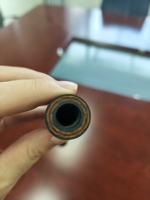 Tuyau de direction assistée haute pression KEYFOSS SAE J188 3/8" en NBR avec fibre tressée haute résistance et résistant aux intempéries (CPE/CSM)