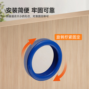 Shengshimingxin Children Bed Decorative Ring 25mm Double Layer ABS Plastic Guardrail Round Retaining Ring Accessory - Product Image 4