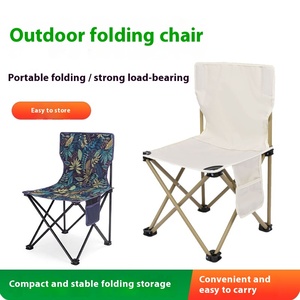 Logotipo personalizable al aire libre Camping <span class=keywords><strong>Playa</strong></span> Adultos y niños Silla plegable <span class=keywords><strong>Playa</strong></span> Silla <span class=keywords><strong>de</strong></span> pesca - Product Image 4