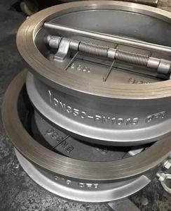 วาล์วกันกลับแบบดิสก์คู่ DN 350 สำหรับน้ำ ควบคุมด้วยมือ ทนอุณหภูมิสูง - Product Image 3