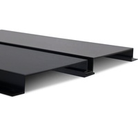 Profilé d'extrusion en alliage d'aluminium 6063 de forme spéciale Lvduoduo GN1386, tolérance de 1 %, OEM personnalisé pour la décoration murale, portes/fenêtres