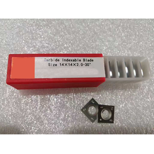 Lame de travail du bois réversible 14*14*2mm 30 ° Inserts en carbure de tungstène Coupe double face - Product Image 5