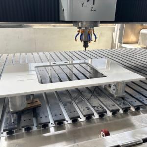 Routeur CNC GSY-3015PLUS avec moteur servo, changeur d'outils automatique, broche 7,5 kW 15000 tr/min pour découpe d'évier, plan de travail et pierre tombale - Product Image 3