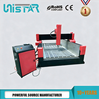 Machine de gravure CNC robuste 1325 pour pierre, granit, marbre, pierres tombales, gravure en relief 2D et sculpture 3D