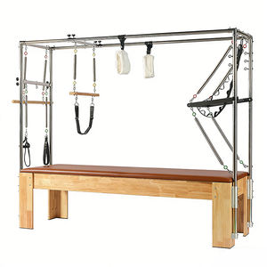 Langlebiges Yoga-Pilates-Reformer-Gerät: Eichenholz-Kern-Reformer-Bett und Eichenholz-Pilates-Cadillac zur Körperformung - Product Image 5