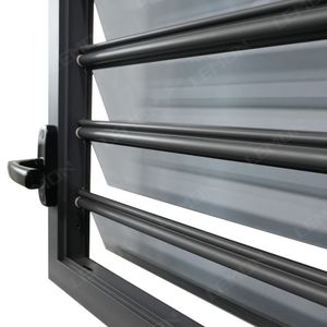 Trung Quốc Nhà cung cấp hàng đầu khu dân cư nội bộ phòng tắm Nhôm louver cửa sổ màn trập Kính louver cửa sổ để bán - Product Image 6