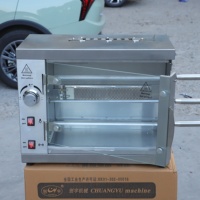 Rôtissoire à Gaz Commerciale CHUANGYU Pas Chère et Très Vendue, Machine de Grill à Poulet Rotatif