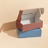 Boîtes d'expédition de jouets par abonnement pour Noël, emballages en carton, boîtes cadeaux de Noël pour les petites entreprises